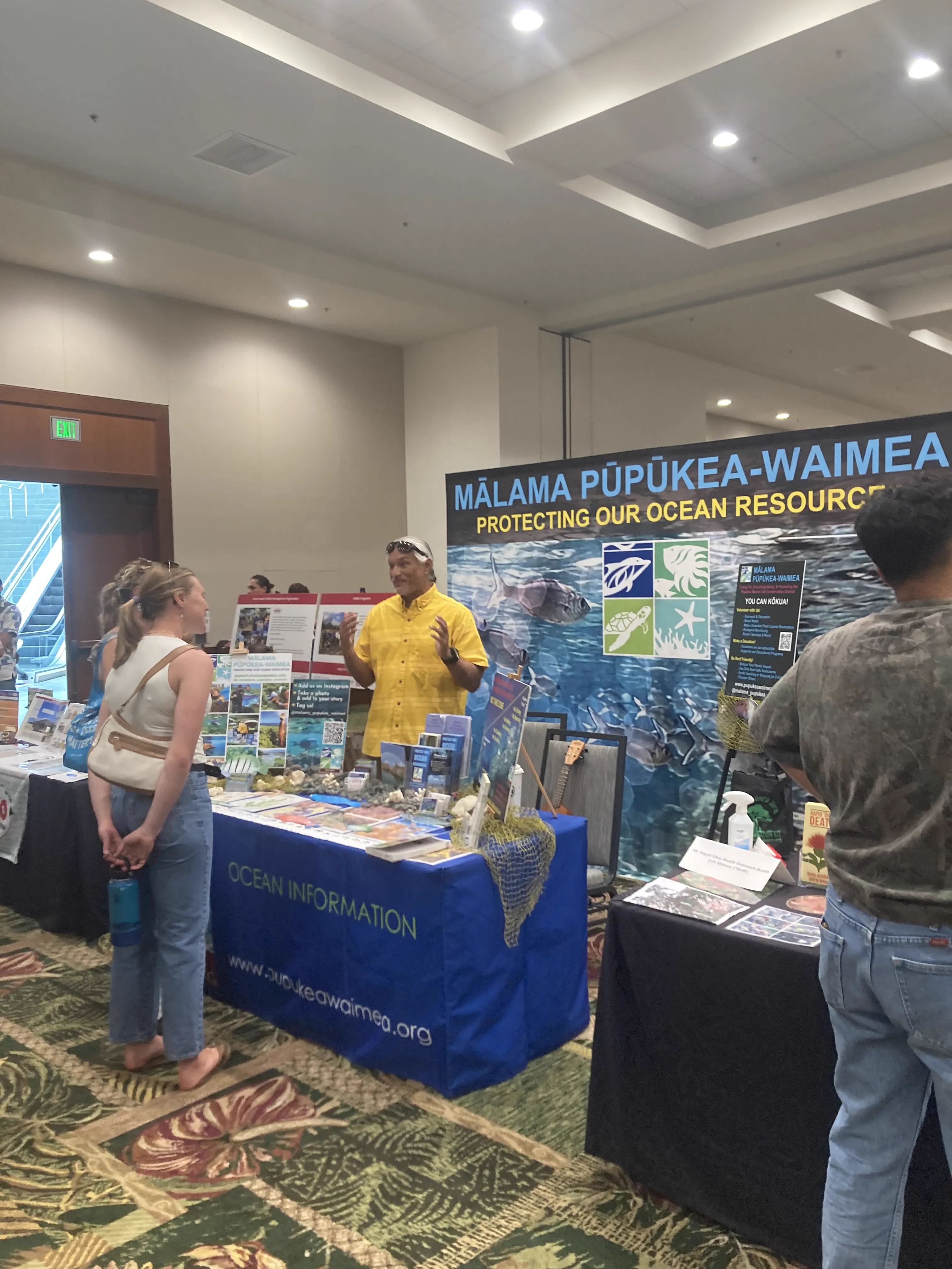 Conservation organizations in the HCC exhibition area